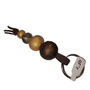 Sleutel/tassenhanger "Wood"